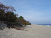 Zwischen Zempin und Zinnowitz: Herbststrand im Inselnorden Usedoms.