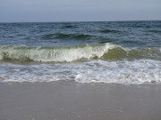 Ostseewasser: Am Strand zwischen Zempin und Zinnowitz.