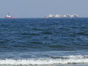 Gas-Terminal von Swinemnde: Flssiggastanker auf der Ostsee.