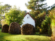 Holzmieten: Die Nachbarschaft der Steinbock-Ferienwohnungen.