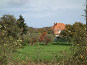 Ostseebad Koserow auf Usedom: Gehft am Achterwasser.