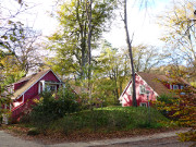 Idyll am Meer: Strandhuser im Seebad ckeritz.