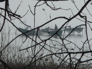 Achterwasser: Fischerboote nahe der Usedomer Halbinsel Gnitz.