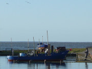 Idyll am Hafen: Kamminke im Sdosten Usedoms.