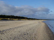 Ostseestrand von Trassenheide: Usedom im Dezember.