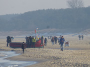 Breiter Sandstrand: Kaiserbad Ahlbeck auf Usedom.