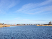 Usedomer See: Die "Kehle" trennt Ost- und Westklne.