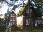 Bdervillen an der Strandpromenade des Kaiserbades Heringsdorf.