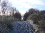 Strandzugang: Die Bernsteinbder der Usedomer Inselmitte.