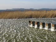 Achterwasserhafen ckeritz: Hafenmole, Achterwasser und Loddiner Hft.