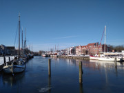 Nicht weit von Usedom: Hansestadt Greifswald.