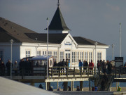 Usedomer Wahrzeichen: Die Seebrcke des Kaiserbades Ahlbeck.