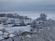 Blick auf das Stettiner Haff: Winter an der Sdkste Usedoms.