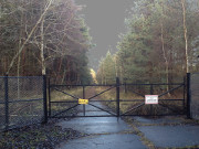 Im Peenemnder Sperrgebiet: Strae durch das Entwicklungswerk.