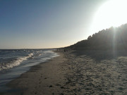 Usedomer Norden: Ostsesstrand nrdlich von Karlshagen.