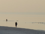 Farben eines Frhlingsabends: Ostseestrand von ckeritz.