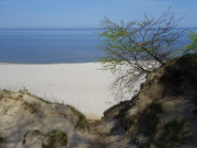 "Wilder Abstieg": Herab zum Ostseestrand von ckeritz.