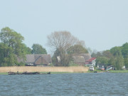 Warthe auf dem Lieper Winkel: Blick vom Achterwasser.