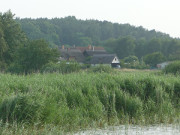 Benz im Hinterland von Usedom: Blick ber den Schmollensee.