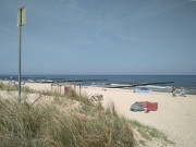 Ostseestrand bei Ltten Ort: Sommertag auf Usedom.