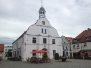 Rathaus am Marktplatz: Sehenswerte Altstadt von Wolgast.