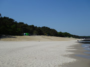 Formung der Kste: Ostseestrand von Zempin auf Usedom.