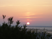 Reizvolle Kulisse: An der Seebrcke des Ostseebades Koserow.