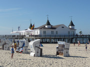 Usedomer Wahrzeichen: Seebrcke des Kaiserbades Ahlbeck.