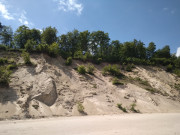 Steilkste: Am Ostseestrand bei ckeritz.