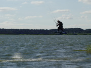 Luftsprung: Wassersport zwischen ckeritz und Loddiner Hft.