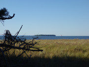 Greifswalder Bodden: Insel Ruden und Seezeichen Peenemnde.