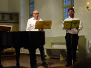 Ausklang eines Urlaubstages: Konzert in der Benzer Kirche.