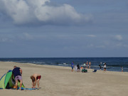 Zwischen ckeritz und Bansin: Ostseestrand von Usedom.