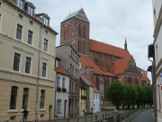 Kirche Sankt Nikolai: Altstadt von Wismar.