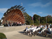 Konzert: Kurplatz des Ostseebades Heringsdorf.