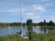 "Ltten Ort": Blick zum Gedenkatalier Niemeyer-Holstein.