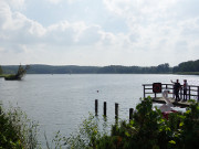 See hinter dem Ostseedeich: Klpinsee an der Strandstrae.