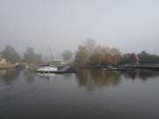 ckeritz: Herbstfarben und Herbststimmung am Achterwasser.