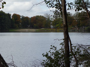 Herbst im Usedomer Hinterland: Korswandt am Wolgastsee.