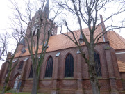 Marienkirche: Altstadt von Usedom im Inselsden.