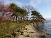 Usedomer Halbinsel Gnitz: Achterwasser am "Mwenort".