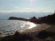 Sandstrand am Achterwasser: Halbinsel Gnitz.