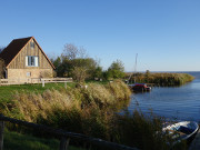 Idyllischer Ort: Hafen von Stolpe am Stetiner Haff.