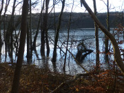 Im Hinterland der Kaiserbder: Der Wolgastsee.