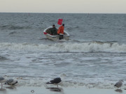 Heraus auf die Ostsee: Fischer und Mwen bei Trassenheide.