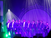 Boygroup: "12 Tenre" im Kaiserbdersaal von Heringsdorf.