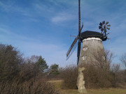 Hollnderwindmhle: Auf dem Mhlenberg von Benz.