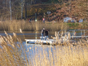 Spaziergang im Seebad Loddin: In der Inselmitte Usedoms.