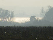 Achterwasser: Blick vom Konker Berg bei Pudagla.