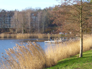 Nordufer: An der Strandpromenade von Klpinsee.